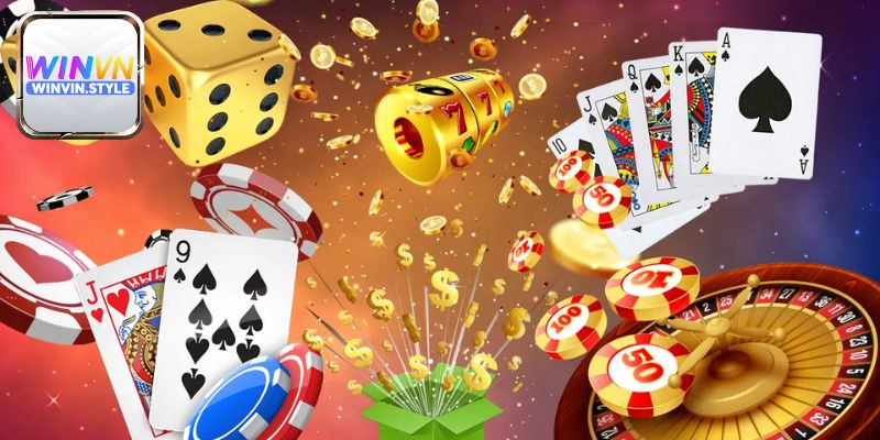 Điểm danh trò chơi hấp dẫn trong sảnh Casino WINVN