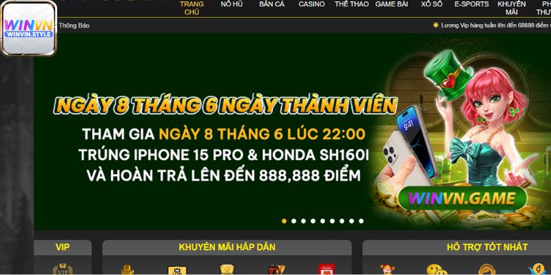 Đôi chút giới thiệu cơ bản về nhà cái WINVN