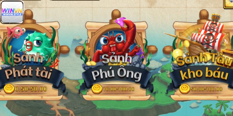 Bắn cá đổi thưởng thắng liên tục tại winvn với nhiều mẹo hay