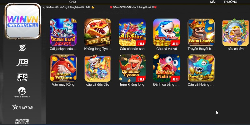 Ưu điểm khi chơi game bắn cá tài lộc tại Winvn