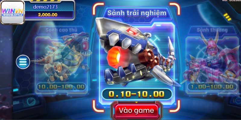 Trò chơi vua bắn cá tại winvn dễ dàng chiến thắng